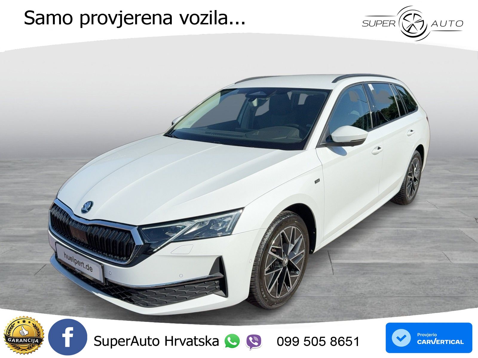 Škoda Octavia Combi 2.0 TDI (150 KS) DSG LED+GR SJED+ACC
