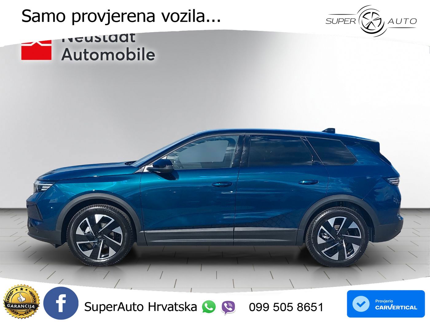 Opel Grandland 1.2 Turbo (145 KS) Hybrid eDCT GS LED+GR SJED+ACC
