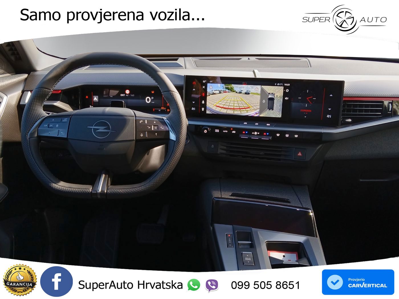 Opel Grandland 1.2 Turbo (145 KS) Hybrid eDCT GS LED+GR SJED+ACC