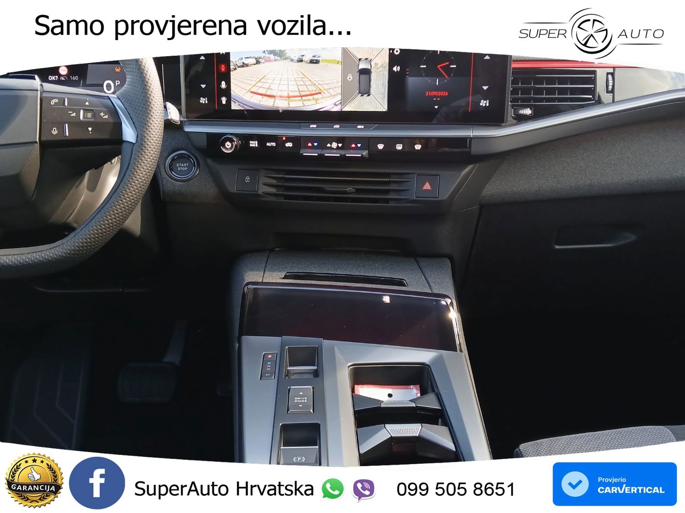 Opel Grandland 1.2 Turbo (145 KS) Hybrid eDCT GS LED+GR SJED+ACC