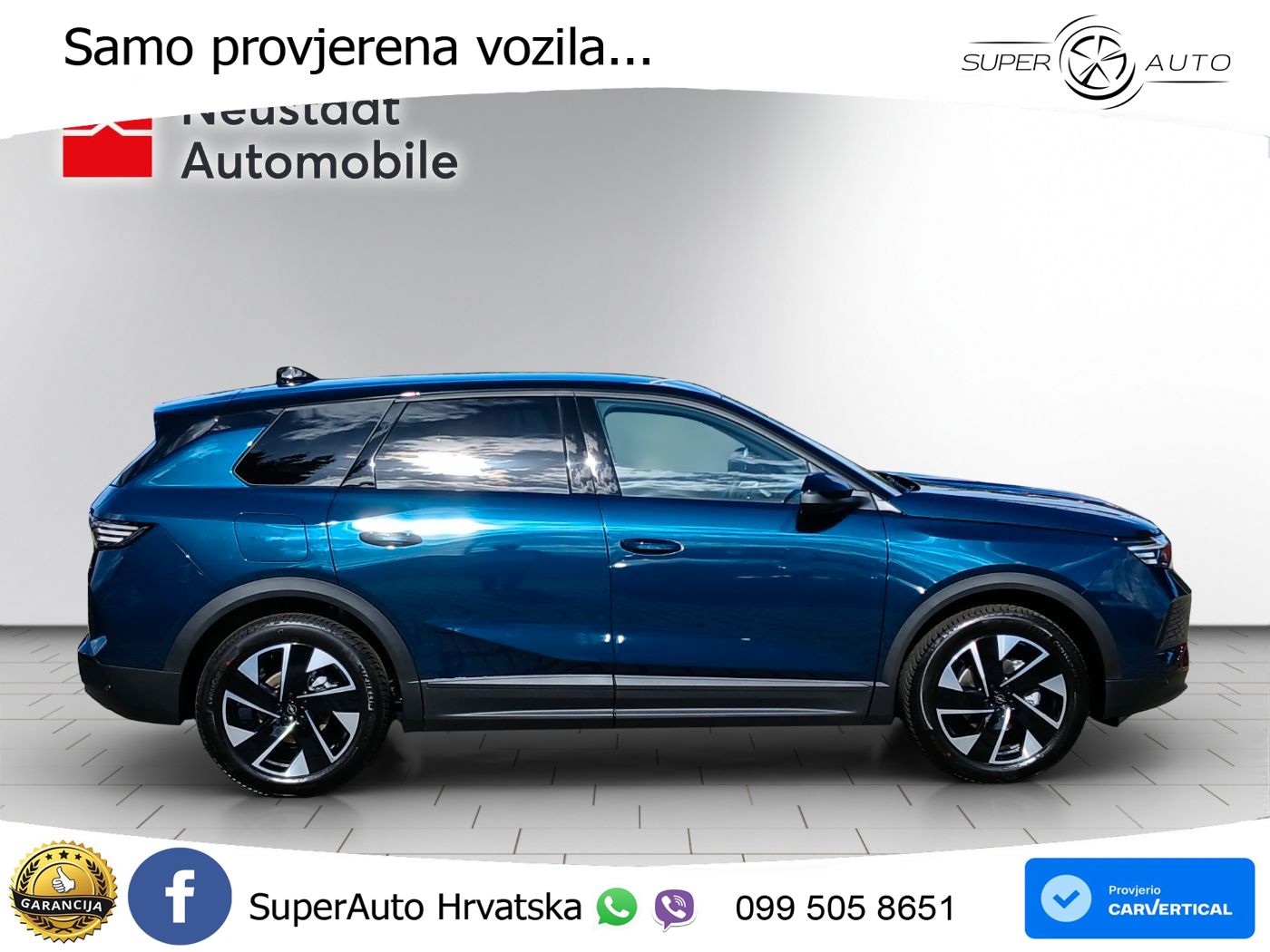 Opel Grandland 1.2 Turbo (145 KS) Hybrid eDCT GS LED+GR SJED+ACC