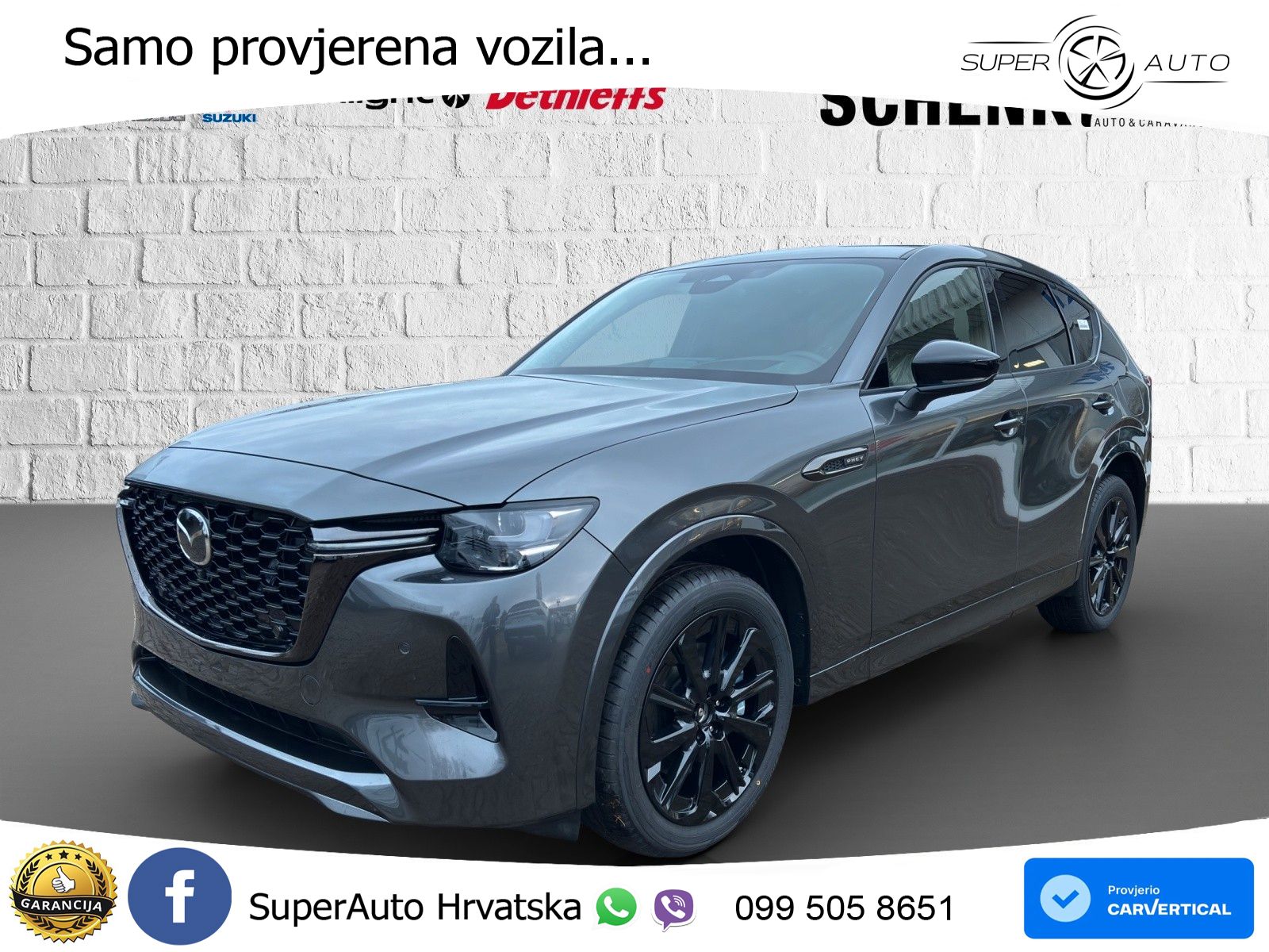 Mazda CX-60 2.5 e-Skyactiv (328 KS) AWD Automatic LED+GR SJED+ACC