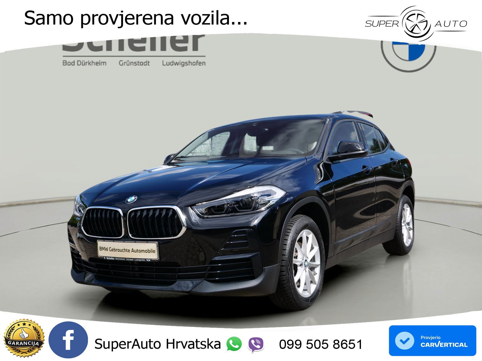 BMW X2 sDrive18i Manual Advantage LED+GR SJED+ACC