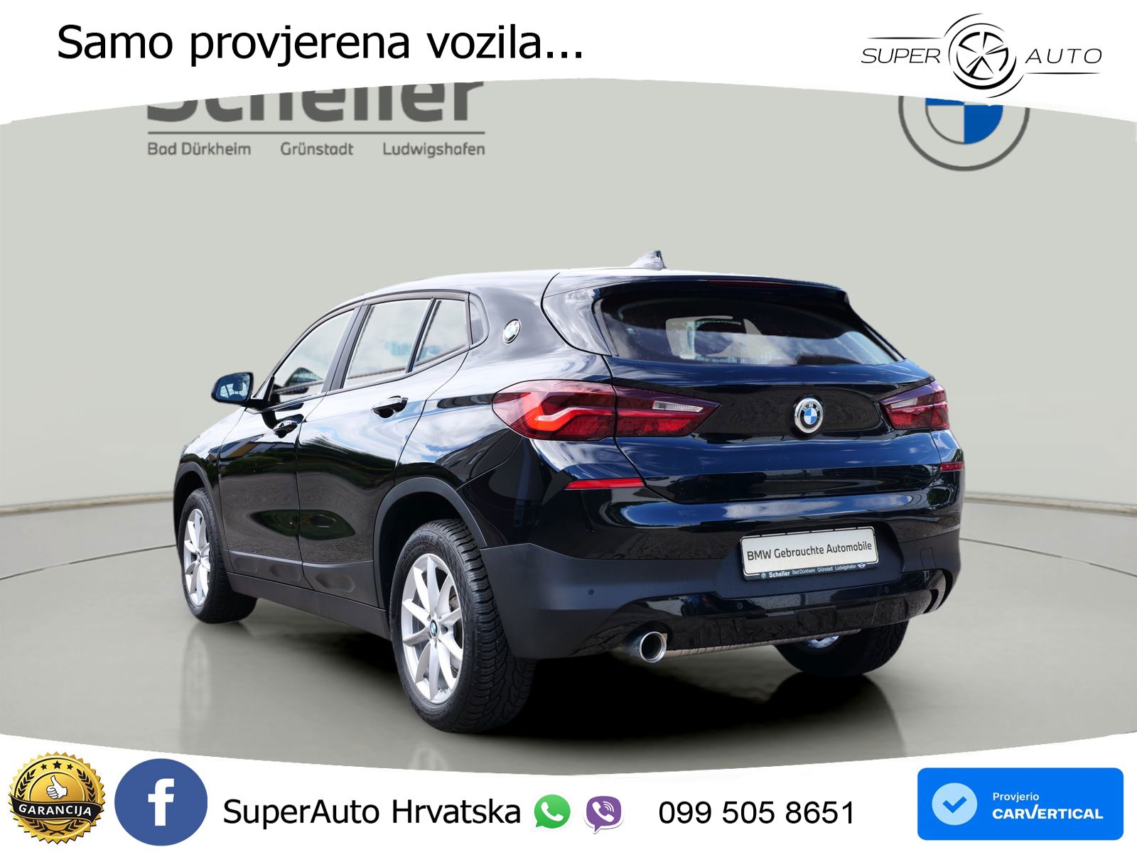 BMW X2 sDrive18i Manual Advantage LED+GR SJED+ACC