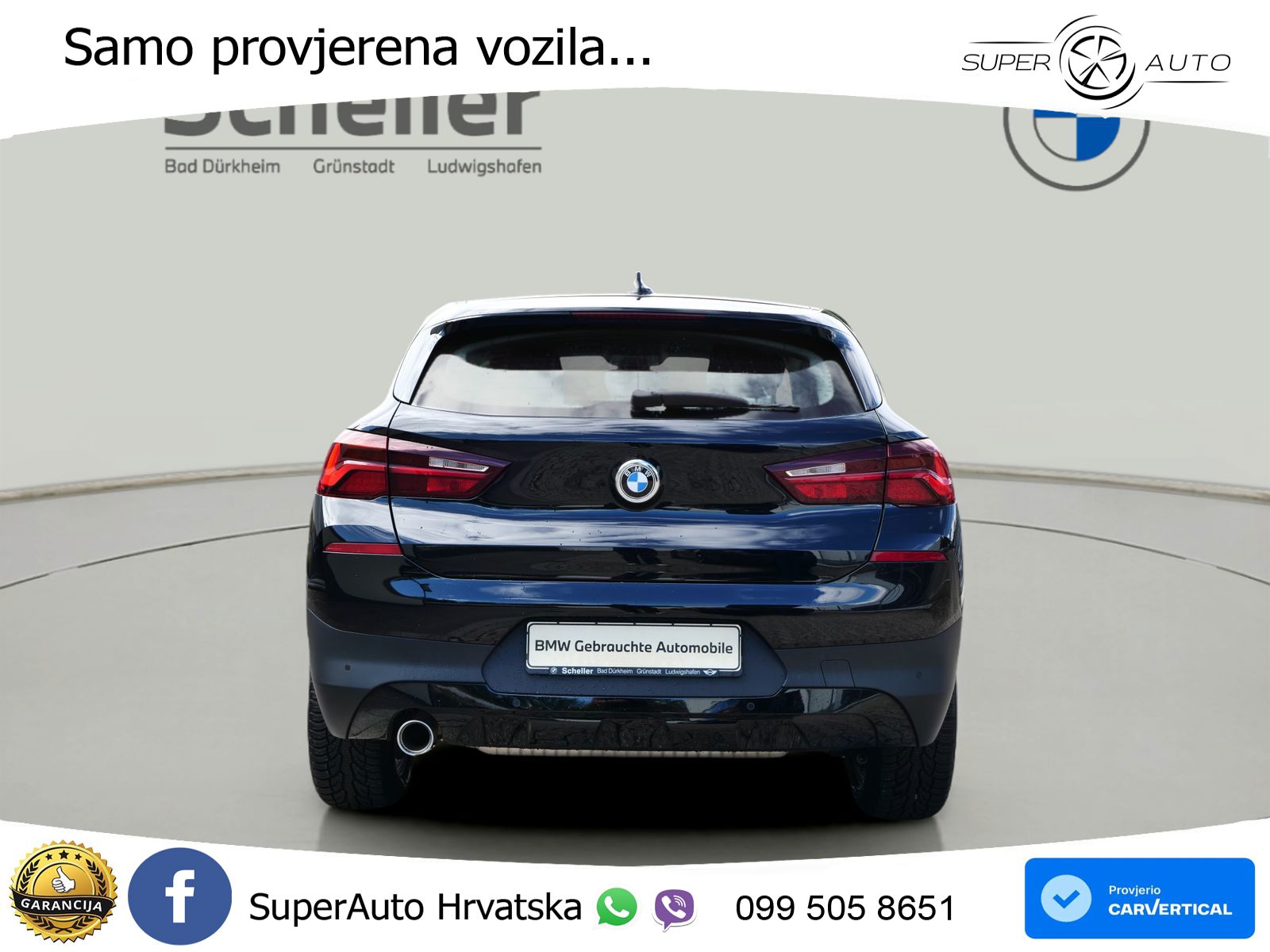BMW X2 sDrive18i Manual Advantage LED+GR SJED+ACC