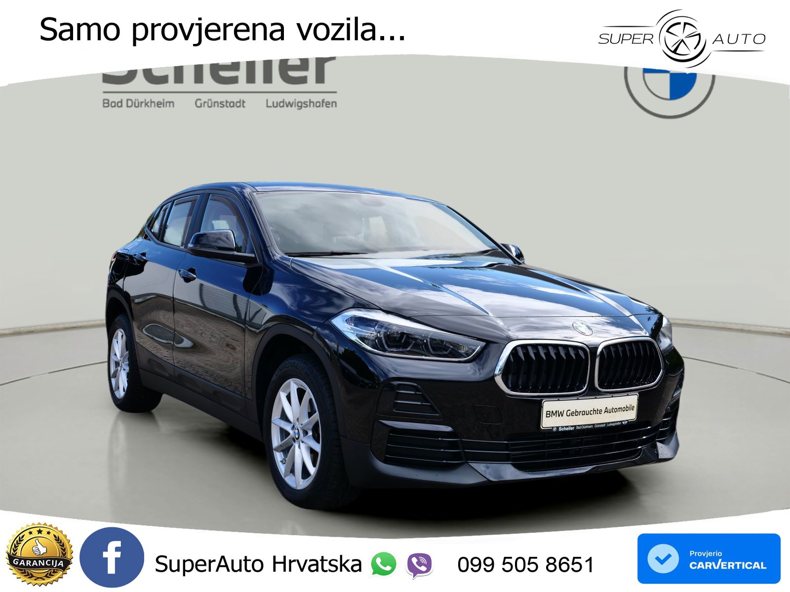 BMW X2 sDrive18i Manual Advantage LED+GR SJED+ACC