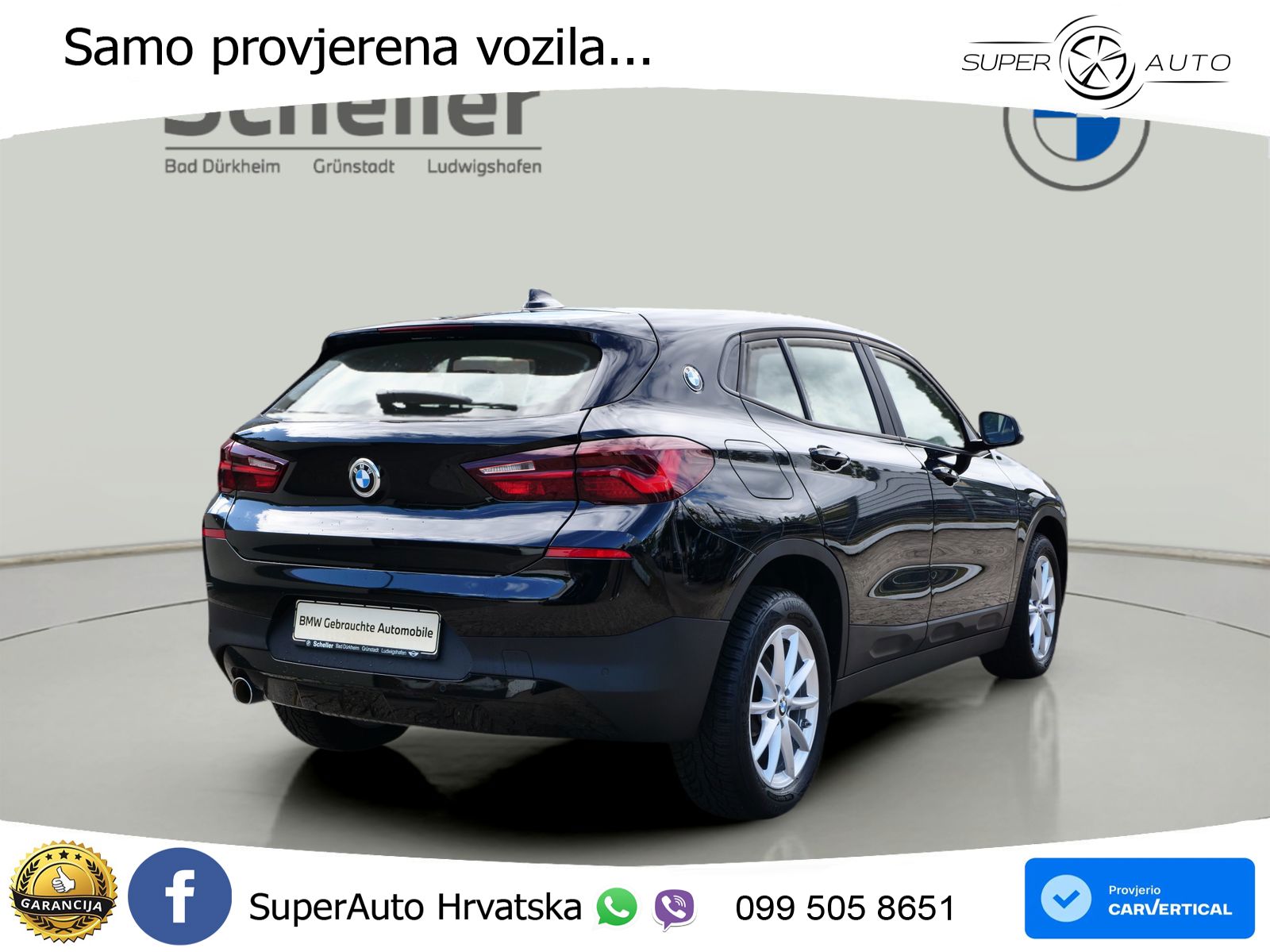 BMW X2 sDrive18i Manual Advantage LED+GR SJED+ACC