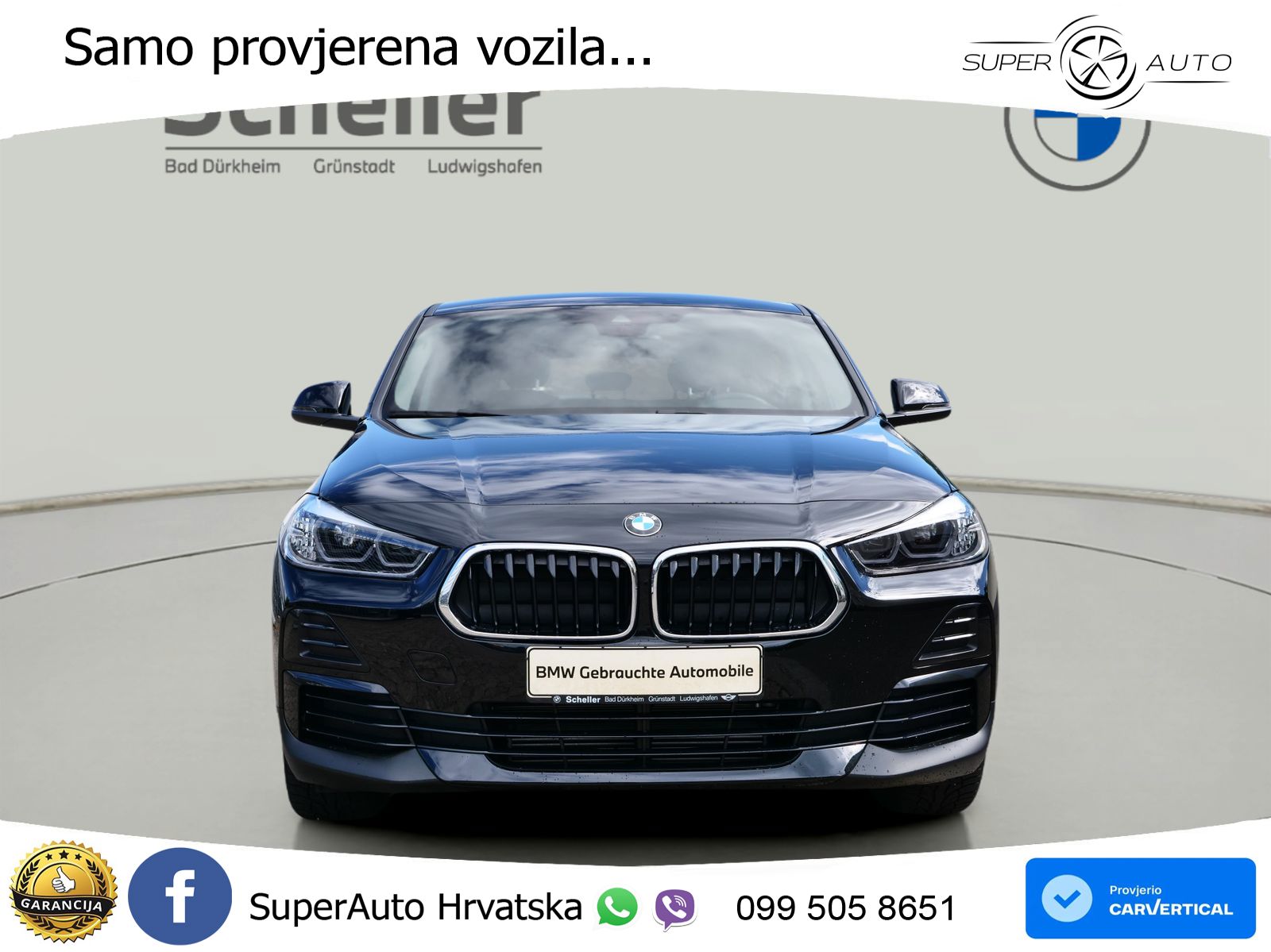 BMW X2 sDrive18i Manual Advantage LED+GR SJED+ACC