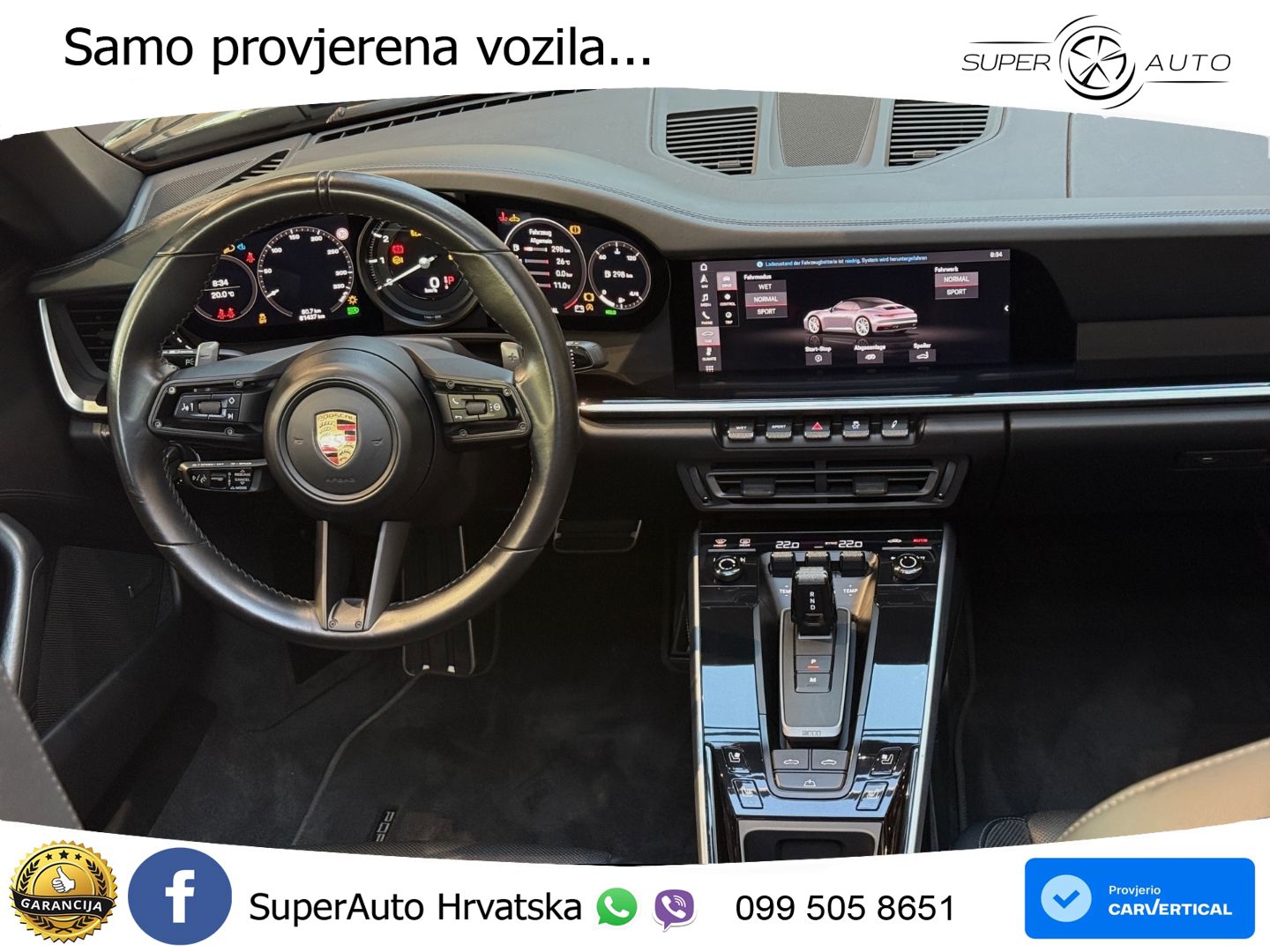 Porsche 911 Carrera 4S 3.0 (450 KS) PDK LED+GR SJED+ACC