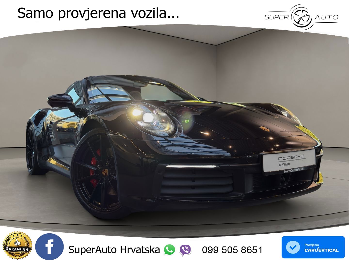 Porsche 911 Carrera 4S 3.0 (450 KS) PDK LED+GR SJED+ACC
