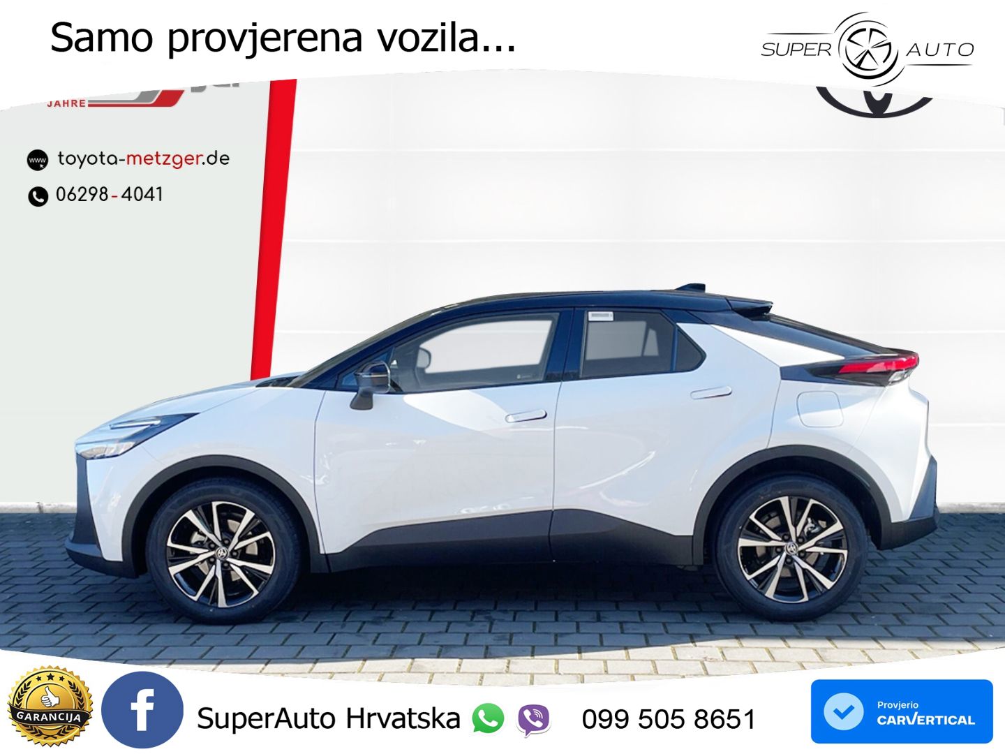 Toyota C-HR 2.0 (198 KS) Hybrid e-CVT Teamplayer LED+GR SJED+ACC