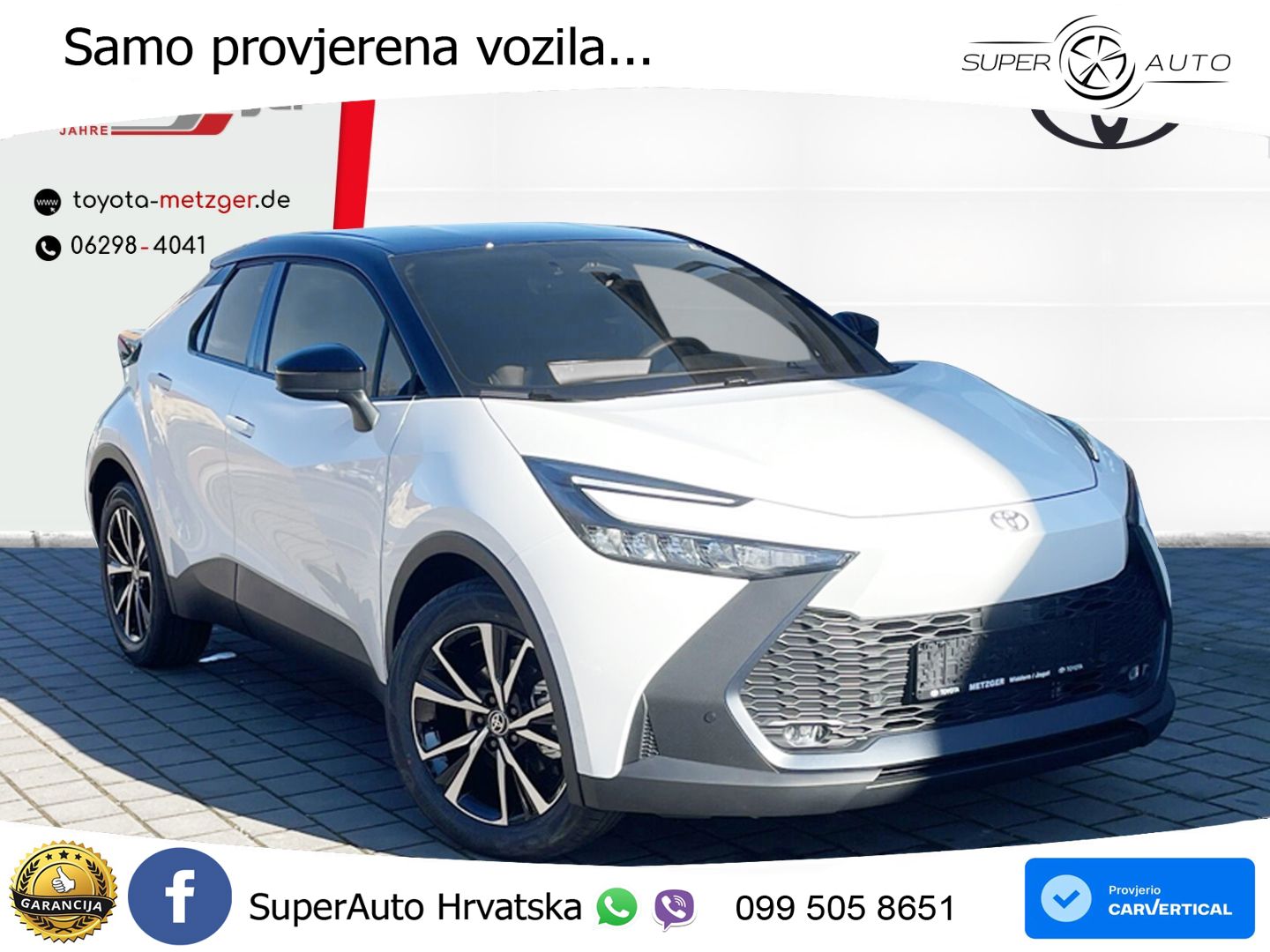 Toyota C-HR 2.0 (198 KS) Hybrid e-CVT Teamplayer LED+GR SJED+ACC