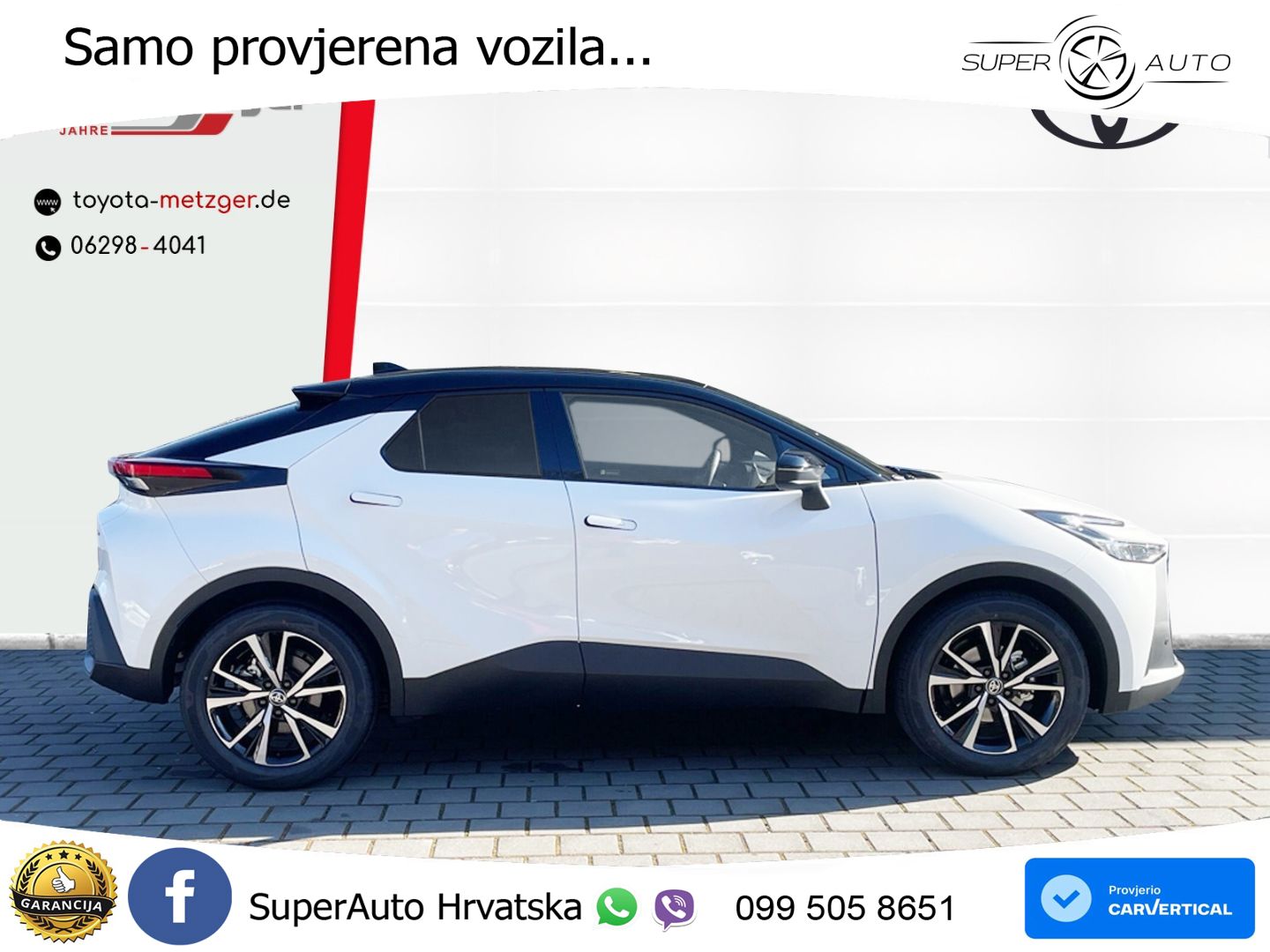 Toyota C-HR 2.0 (198 KS) Hybrid e-CVT Teamplayer LED+GR SJED+ACC