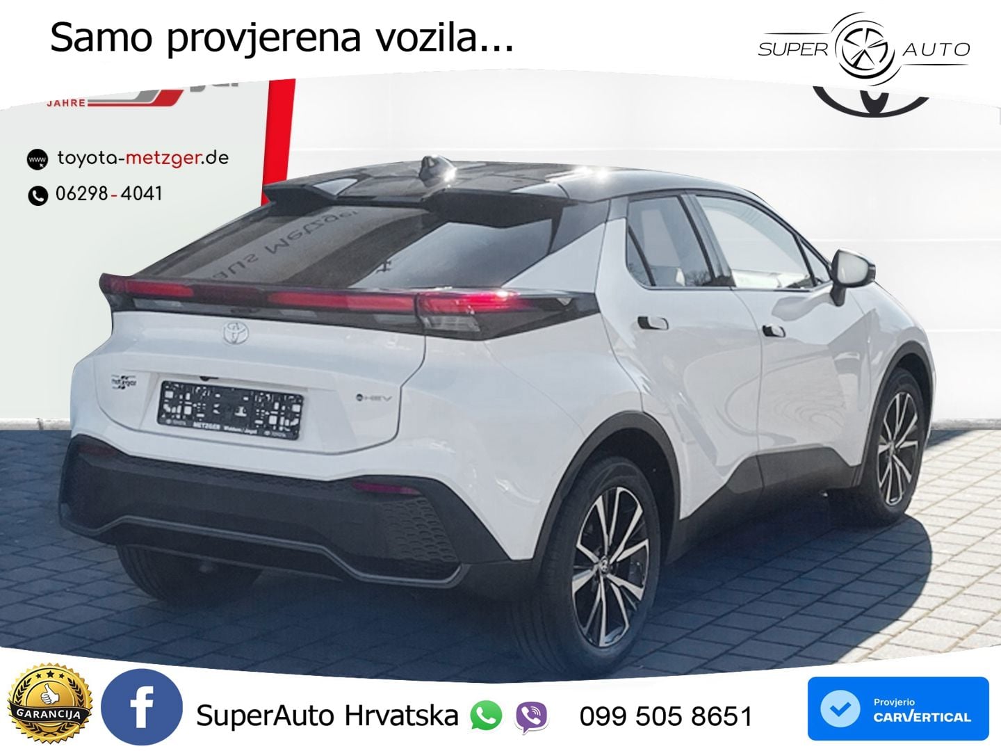 Toyota C-HR 2.0 (198 KS) Hybrid e-CVT Teamplayer LED+GR SJED+ACC