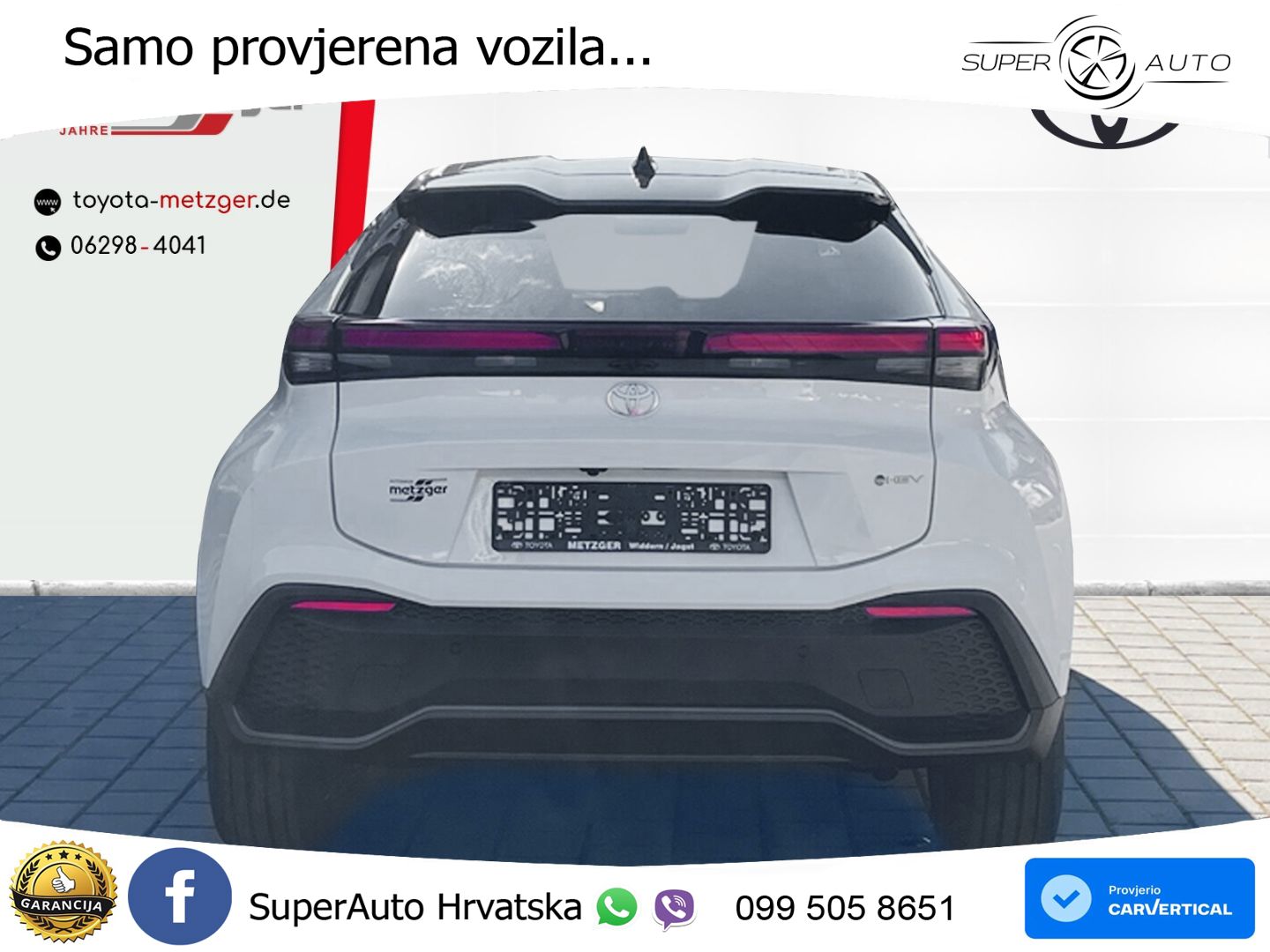 Toyota C-HR 2.0 (198 KS) Hybrid e-CVT Teamplayer LED+GR SJED+ACC