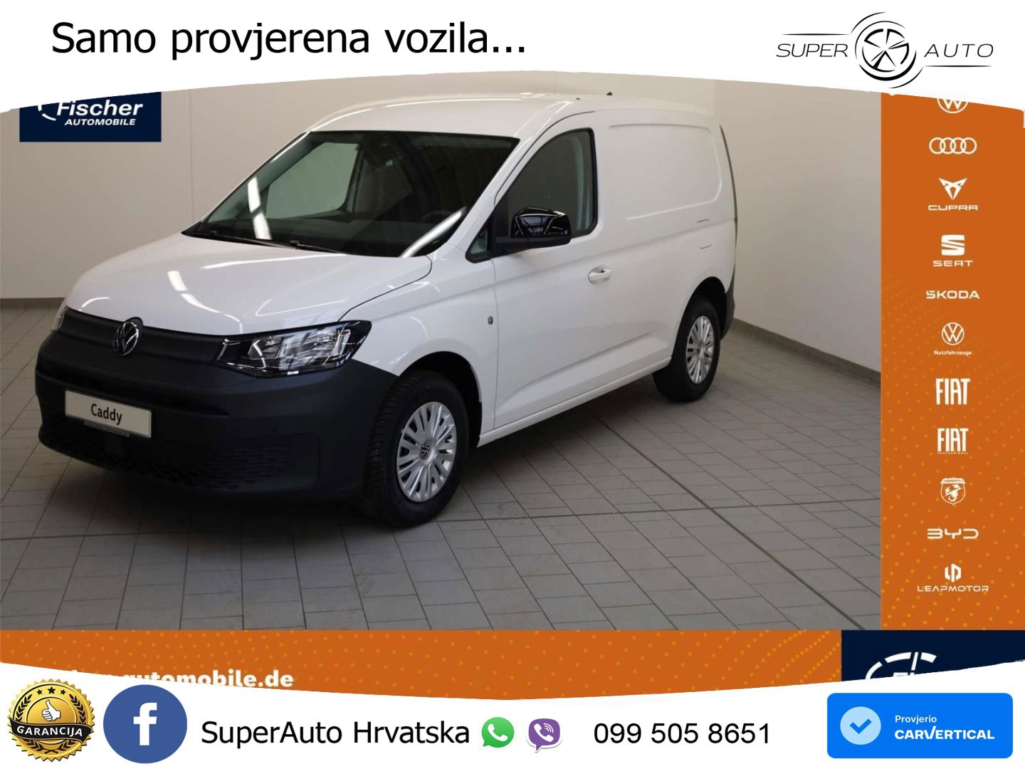 Volkswagen Caddy Cargo 2.0 TDI SCR 102 KS