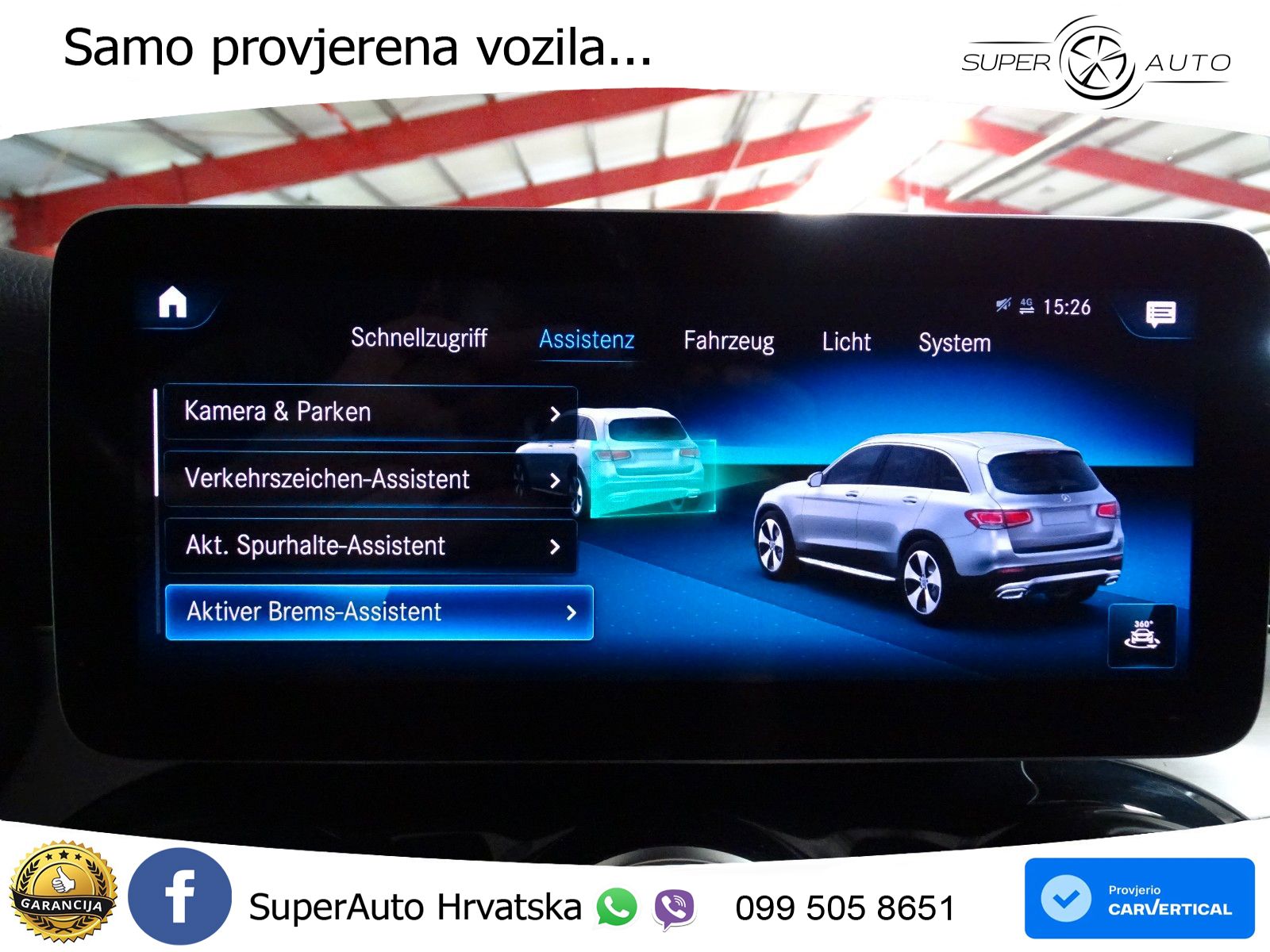 Mercedes GLC 220d (194 KS) 4MATIC G-TRONIC AMG ACC+GR SJED+360+PANO