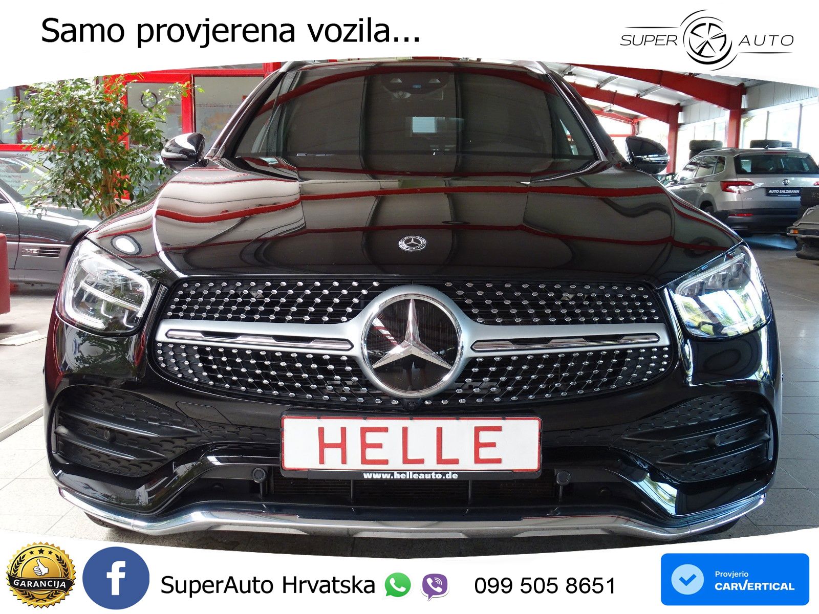 Mercedes GLC 220d (194 KS) 4MATIC G-TRONIC AMG ACC+GR SJED+360+PANO