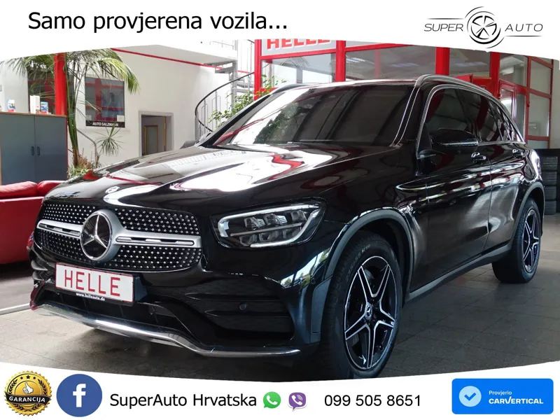 Mercedes GLC 220d (194 KS) 4MATIC G-TRONIC AMG ACC+GR SJED+360+PANO