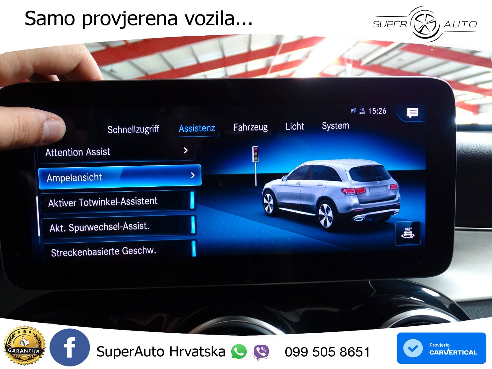 Mercedes GLC 220d (194 KS) 4MATIC G-TRONIC AMG ACC+GR SJED+360+PANO
