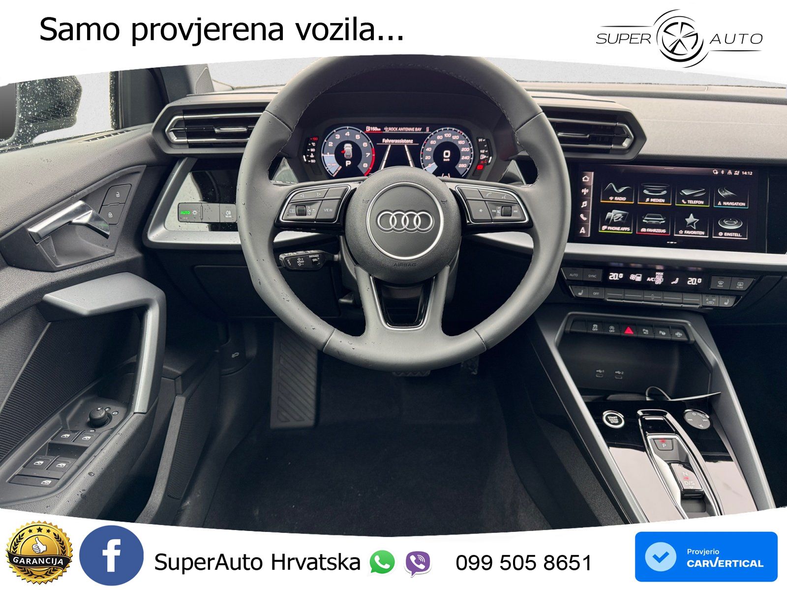 Audi A3 35 TFSI (150 KS) S tronic LED+GR SJED+ACC