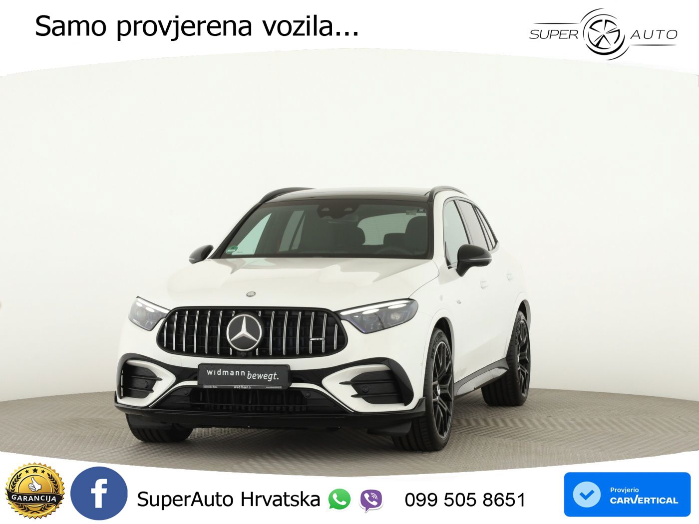 Mercedes AMG GLC 53 (449 KS) 4MATIC+ AMG SPEEDSHIFT TCT 9G ACC+HEAD+GR SJED+360+PANO