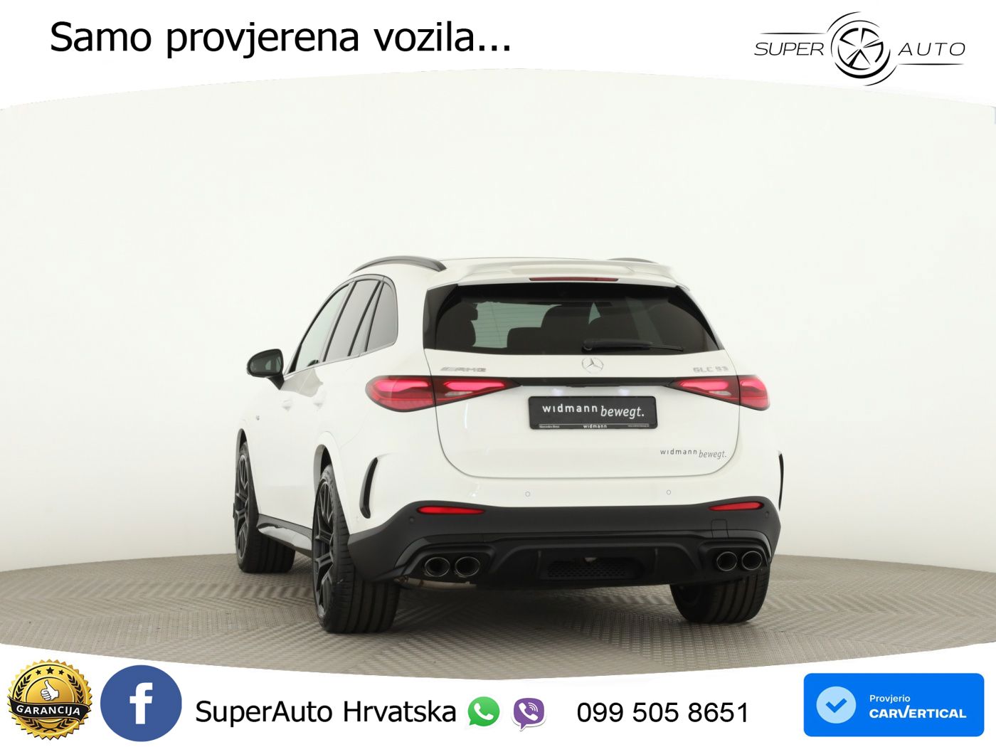 Mercedes AMG GLC 53 (449 KS) 4MATIC+ AMG SPEEDSHIFT TCT 9G ACC+HEAD+GR SJED+360+PANO