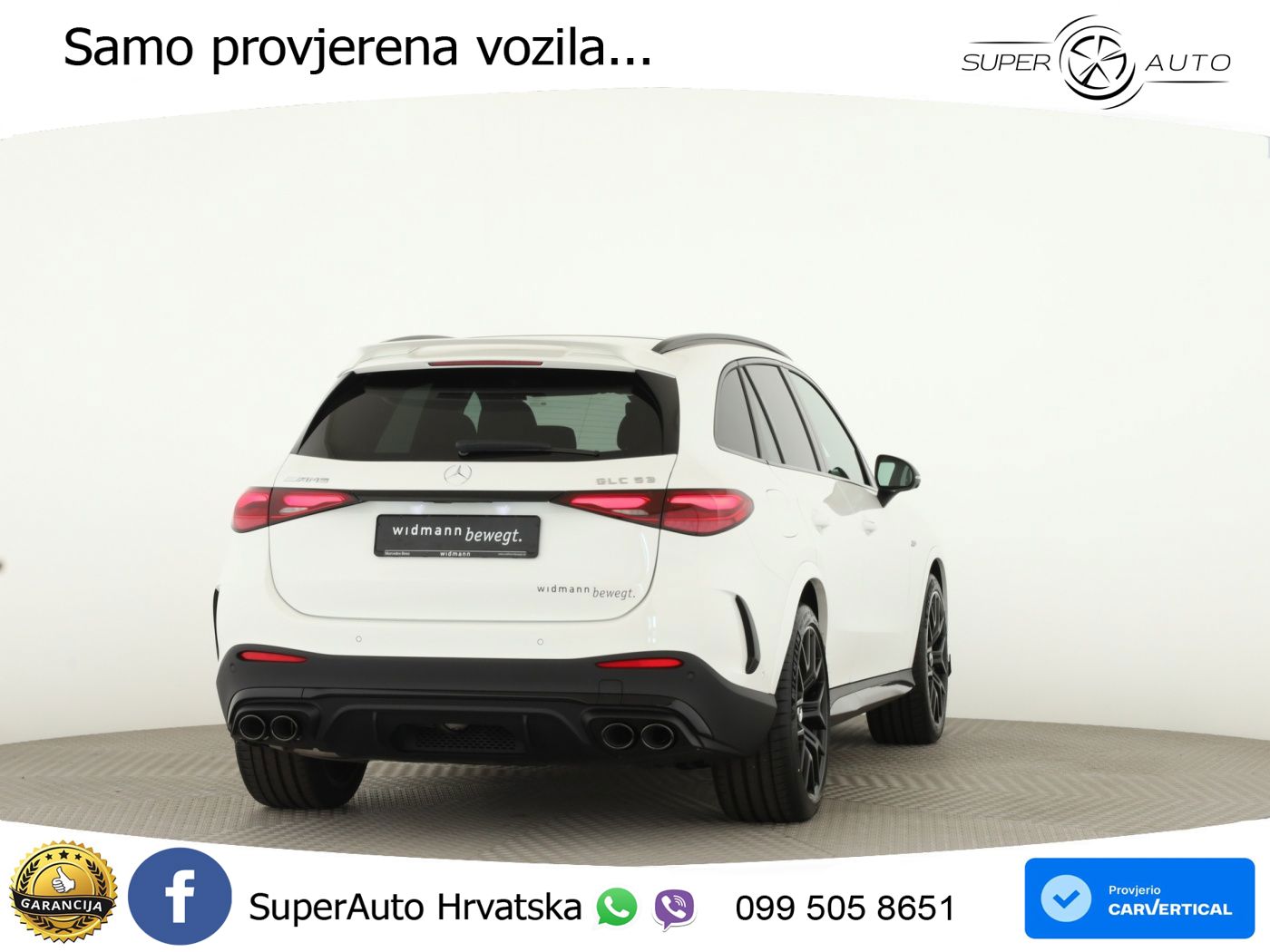 Mercedes AMG GLC 53 (449 KS) 4MATIC+ AMG SPEEDSHIFT TCT 9G ACC+HEAD+GR SJED+360+PANO