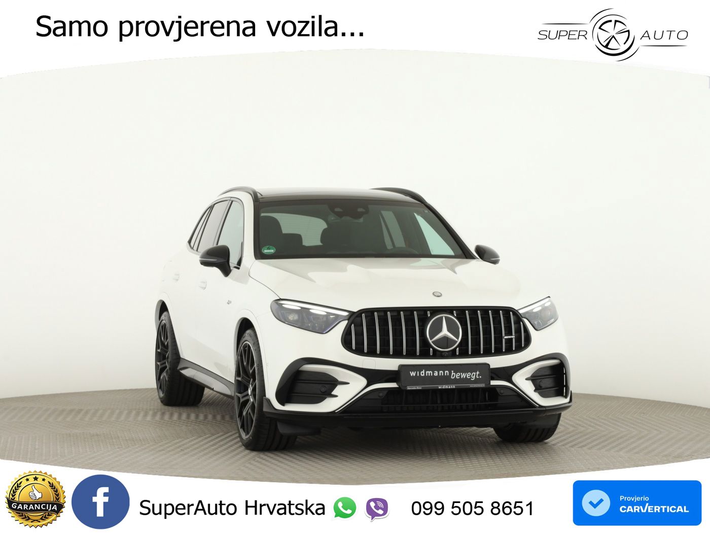 Mercedes AMG GLC 53 (449 KS) 4MATIC+ AMG SPEEDSHIFT TCT 9G ACC+HEAD+GR SJED+360+PANO