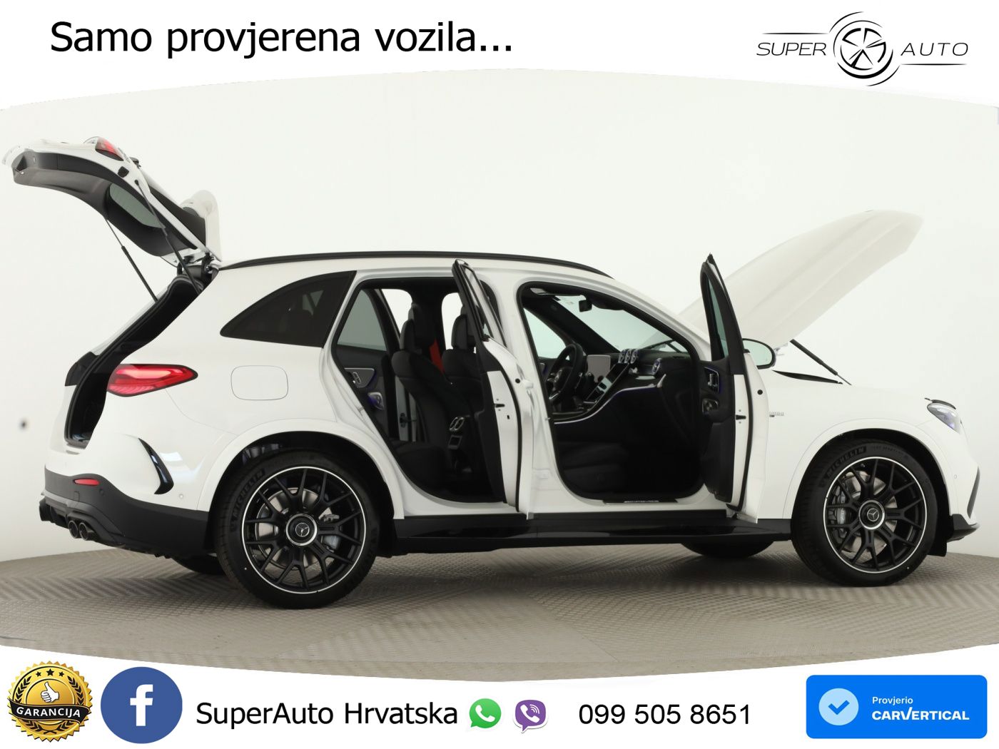 Mercedes AMG GLC 53 (449 KS) 4MATIC+ AMG SPEEDSHIFT TCT 9G ACC+HEAD+GR SJED+360+PANO