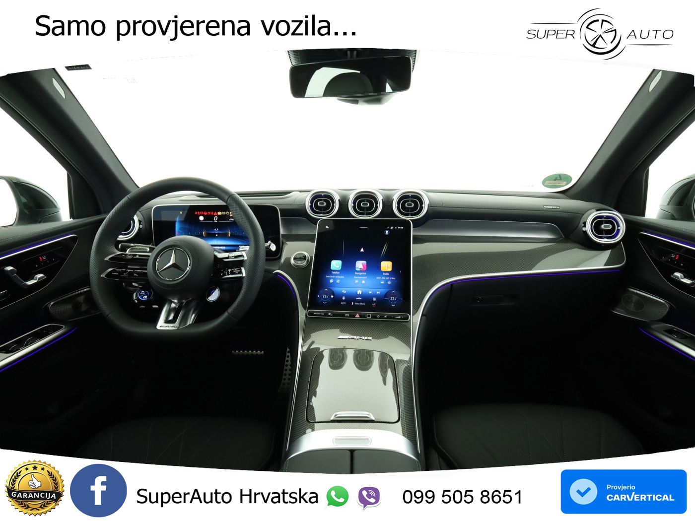 Mercedes AMG GLC 53 (449 KS) 4MATIC+ AMG SPEEDSHIFT TCT 9G ACC+HEAD+GR SJED+360+PANO