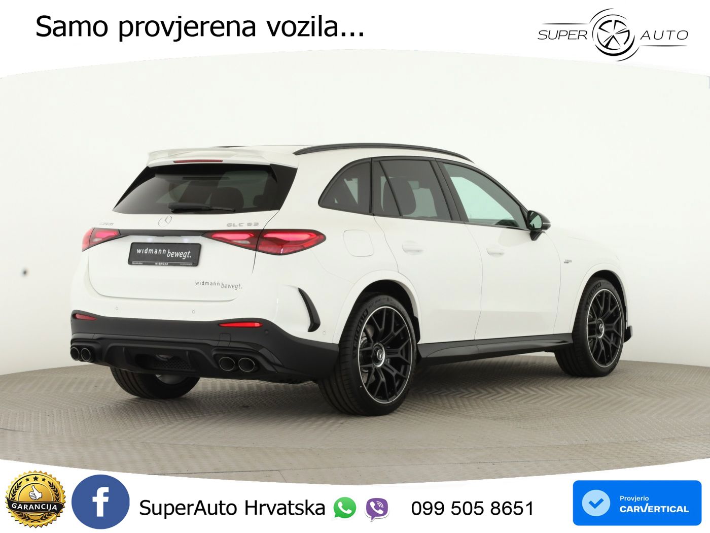 Mercedes AMG GLC 53 (449 KS) 4MATIC+ AMG SPEEDSHIFT TCT 9G ACC+HEAD+GR SJED+360+PANO
