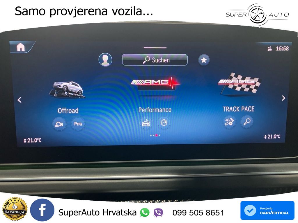Mercedes AMG GLE 63 S V8 (612 KS) EQ Boost 4MATIC+ AMG SPEEDSHIFT TCT 9G ACC+HEAD+4xGR SJED+360+PANO
