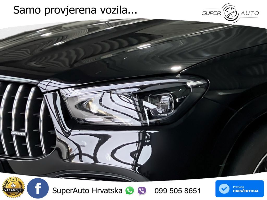 Mercedes AMG GLE 63 S V8 (612 KS) EQ Boost 4MATIC+ AMG SPEEDSHIFT TCT 9G ACC+HEAD+4xGR SJED+360+PANO