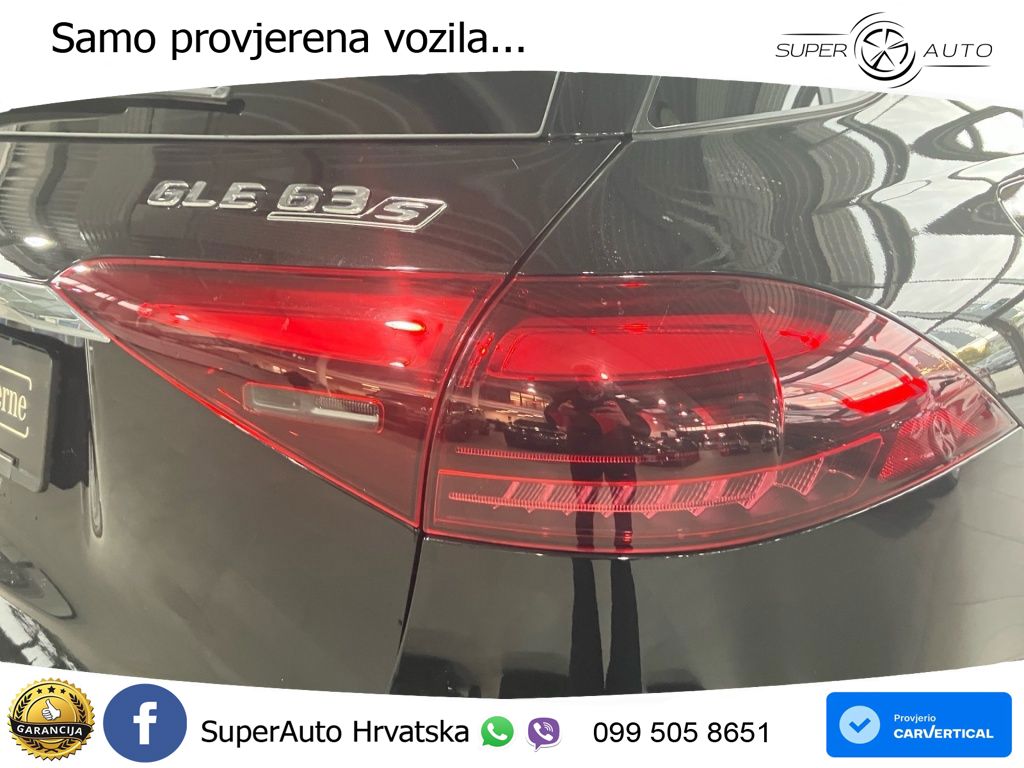 Mercedes AMG GLE 63 S V8 (612 KS) EQ Boost 4MATIC+ AMG SPEEDSHIFT TCT 9G ACC+HEAD+4xGR SJED+360+PANO