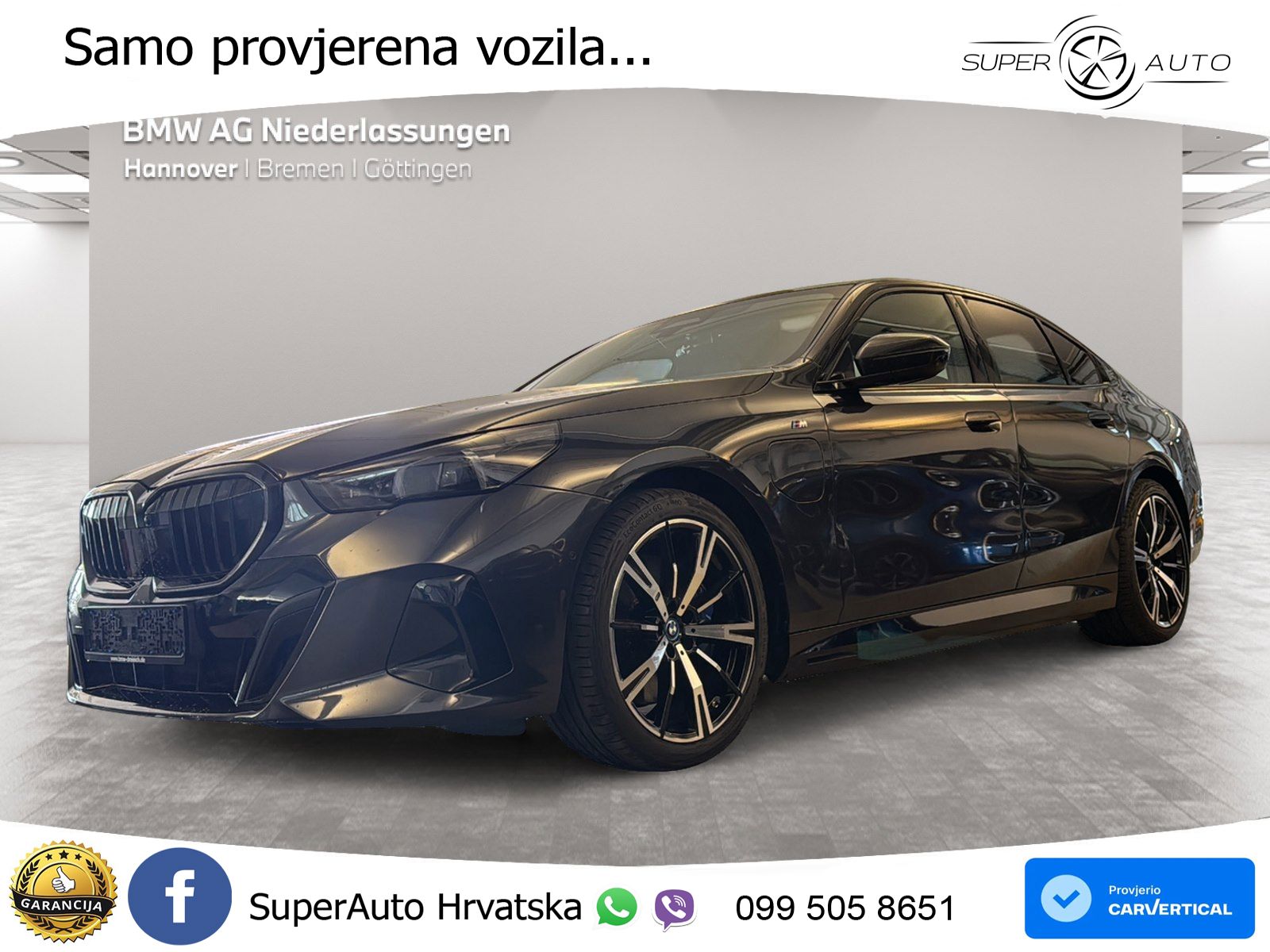 BMW 550e (489 KS) xDrive Steptronic M Sport LED+GR SJED+ACC