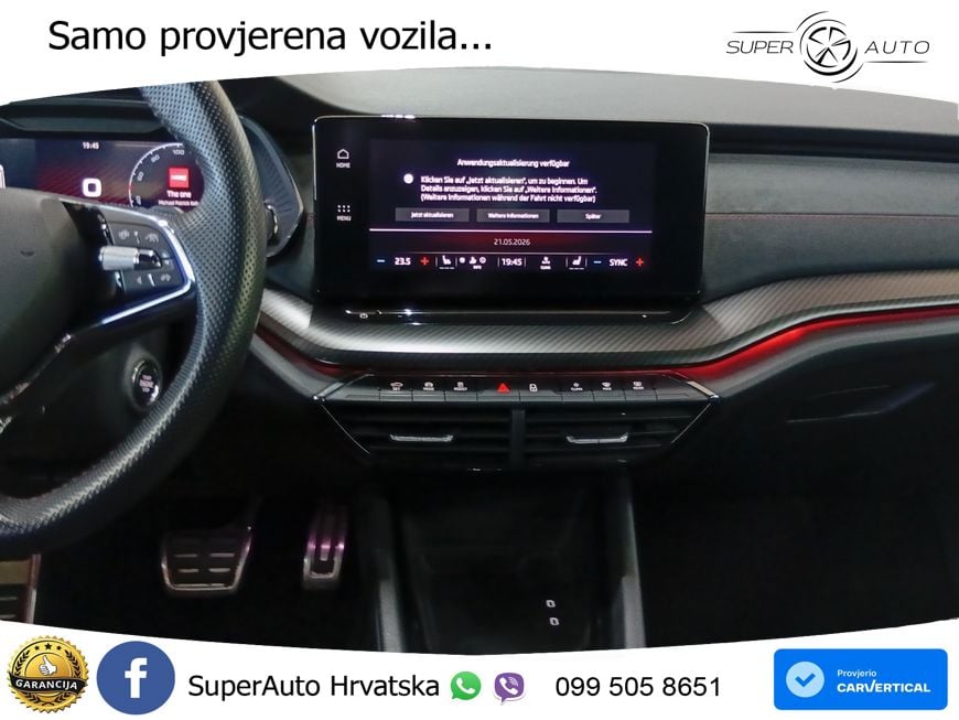 Škoda Octavia Combi RS 2.0 TDI (200 KS) 4x4 DSG