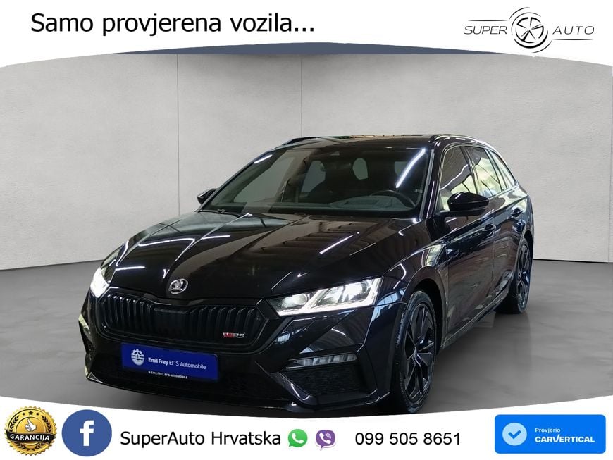 Škoda Octavia Combi RS 2.0 TDI (200 KS) 4x4 DSG