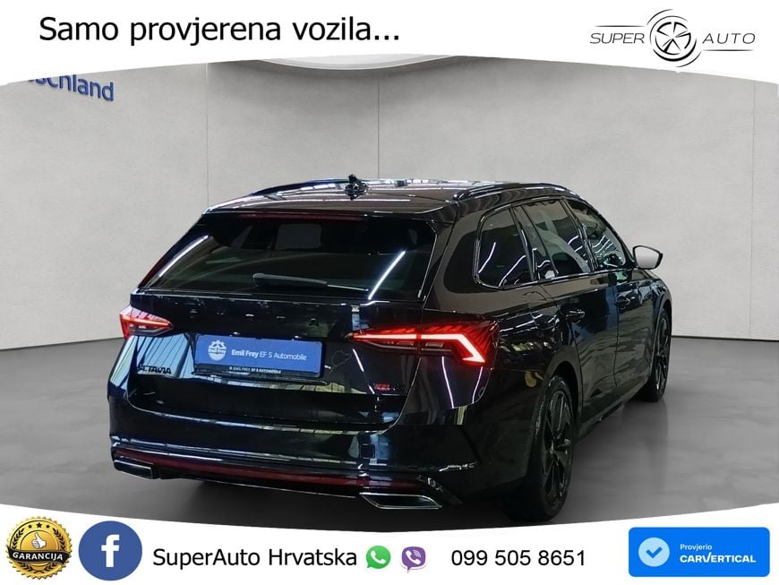 Škoda Octavia Combi RS 2.0 TDI (200 KS) 4x4 DSG