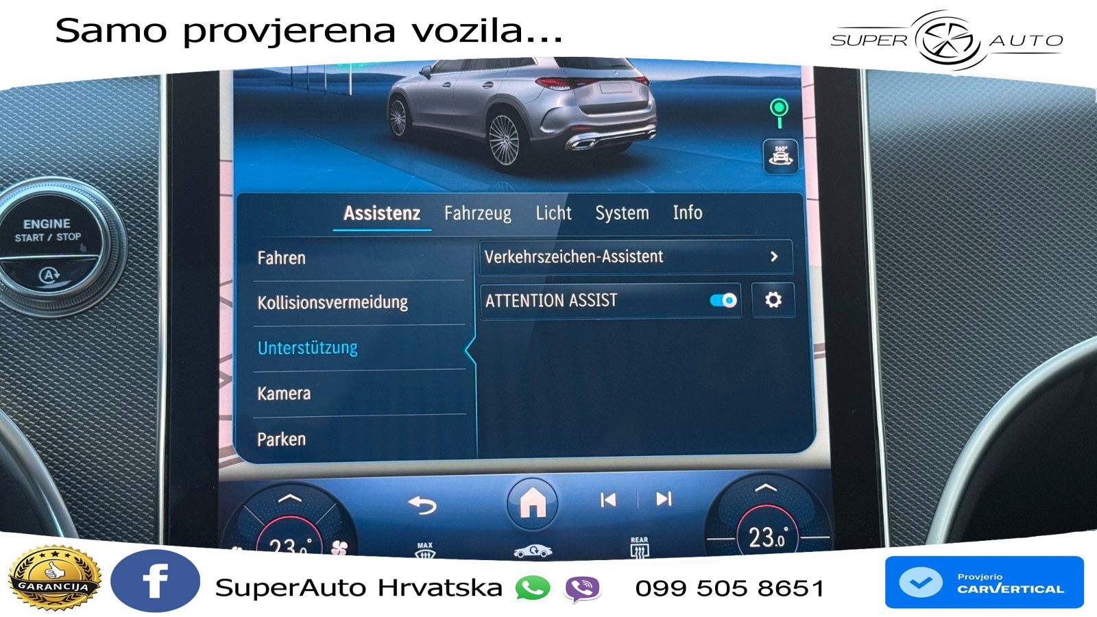 Mercedes GLC 220d (197 KS) 4MATIC 9G-TRONIC ACC+GR SJED+360+PANO