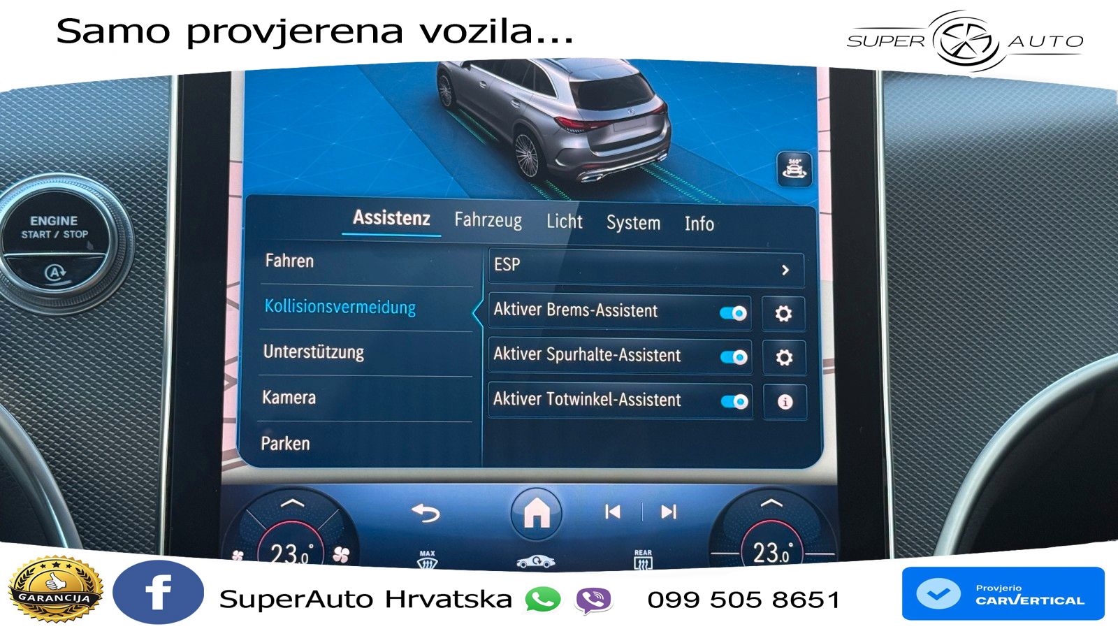 Mercedes GLC 220d (197 KS) 4MATIC 9G-TRONIC ACC+GR SJED+360+PANO