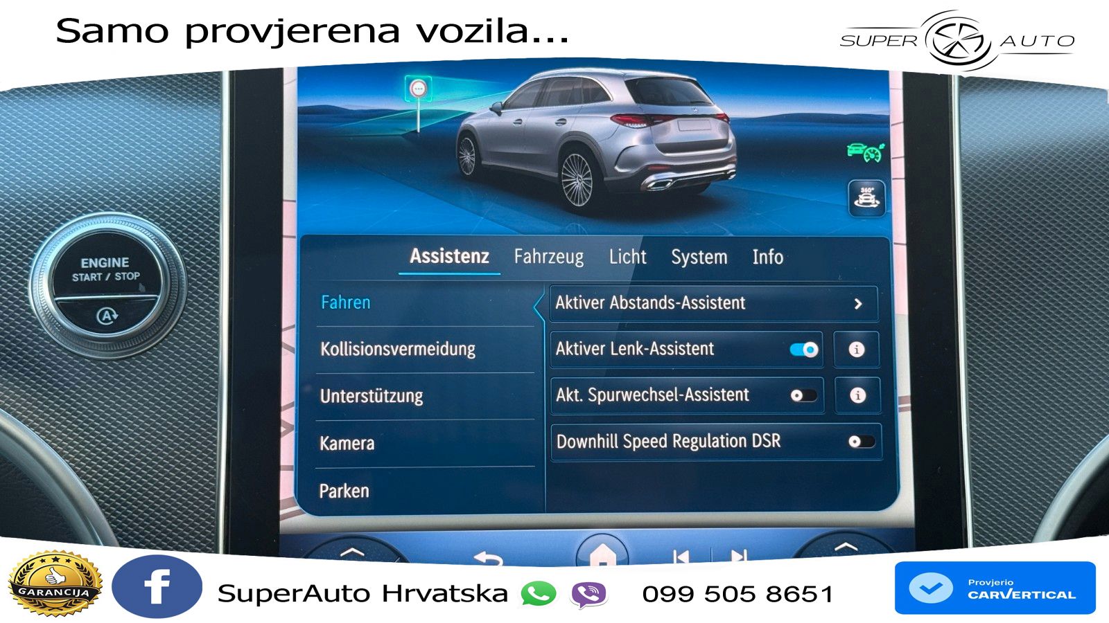 Mercedes GLC 220d (197 KS) 4MATIC 9G-TRONIC ACC+GR SJED+360+PANO