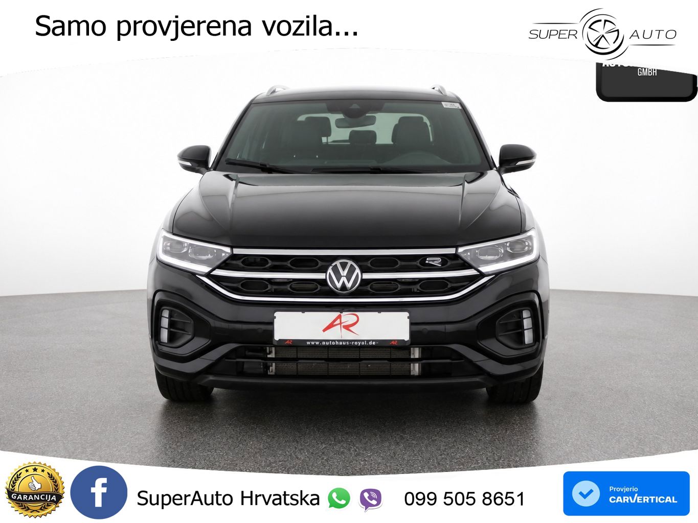 Volkswagen T-Roc 1.5 TSI (150 KS) DSG R-Line LED+GR SJED+ACC