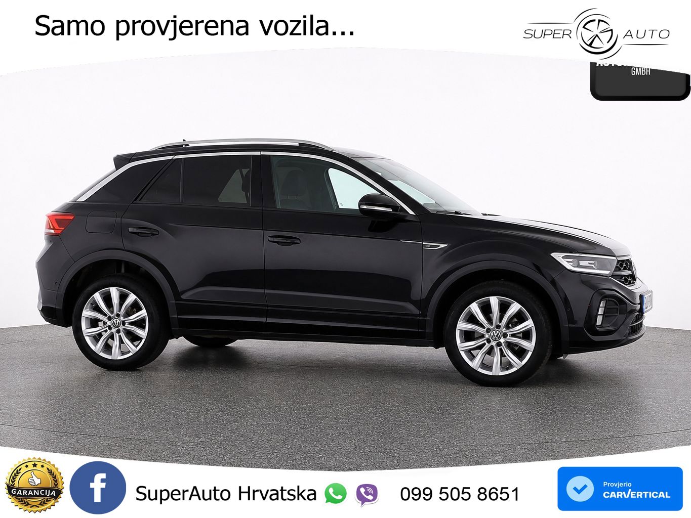 Volkswagen T-Roc 1.5 TSI (150 KS) DSG R-Line LED+GR SJED+ACC