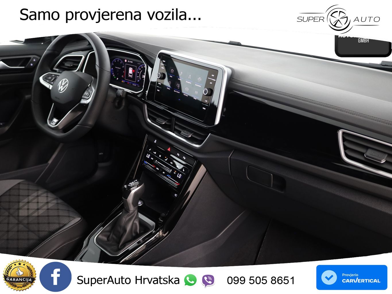 Volkswagen T-Roc 1.5 TSI (150 KS) DSG R-Line LED+GR SJED+ACC