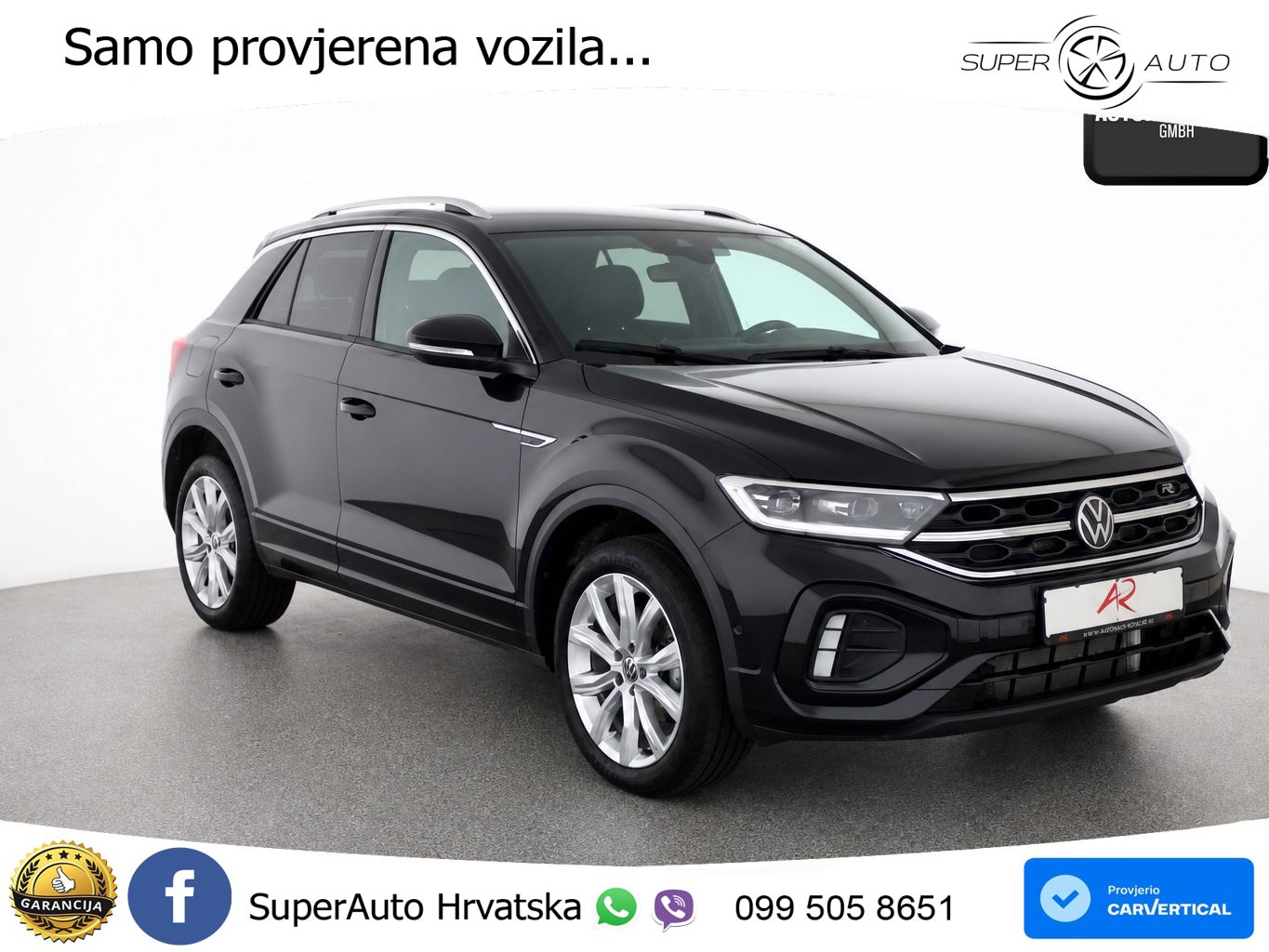 Volkswagen T-Roc 1.5 TSI (150 KS) DSG R-Line LED+GR SJED+ACC