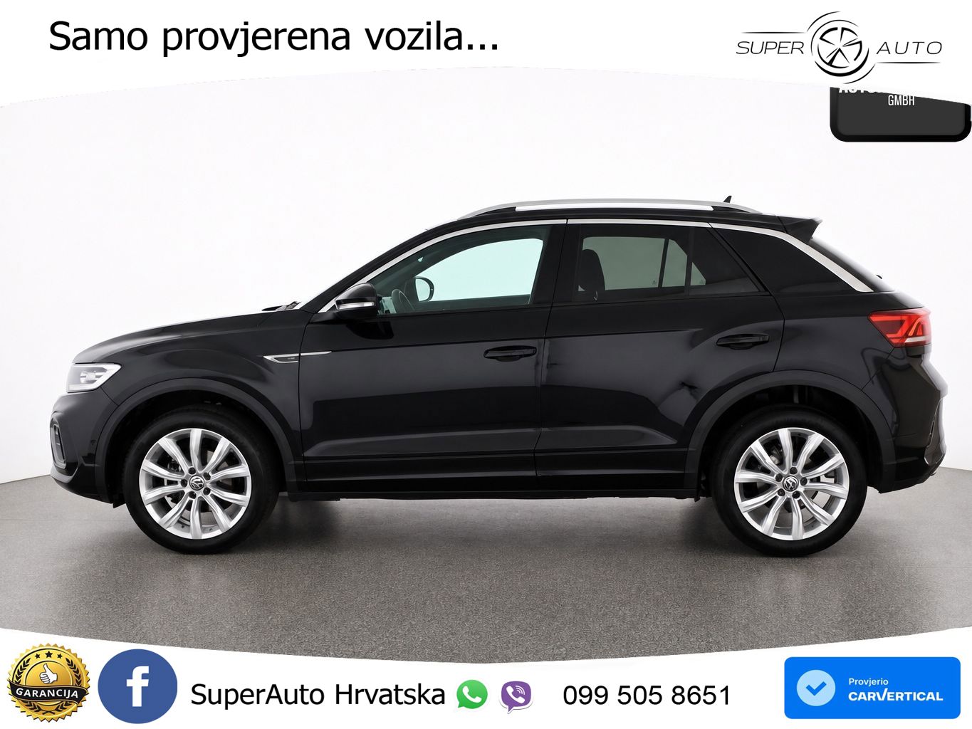 Volkswagen T-Roc 1.5 TSI (150 KS) DSG R-Line LED+GR SJED+ACC