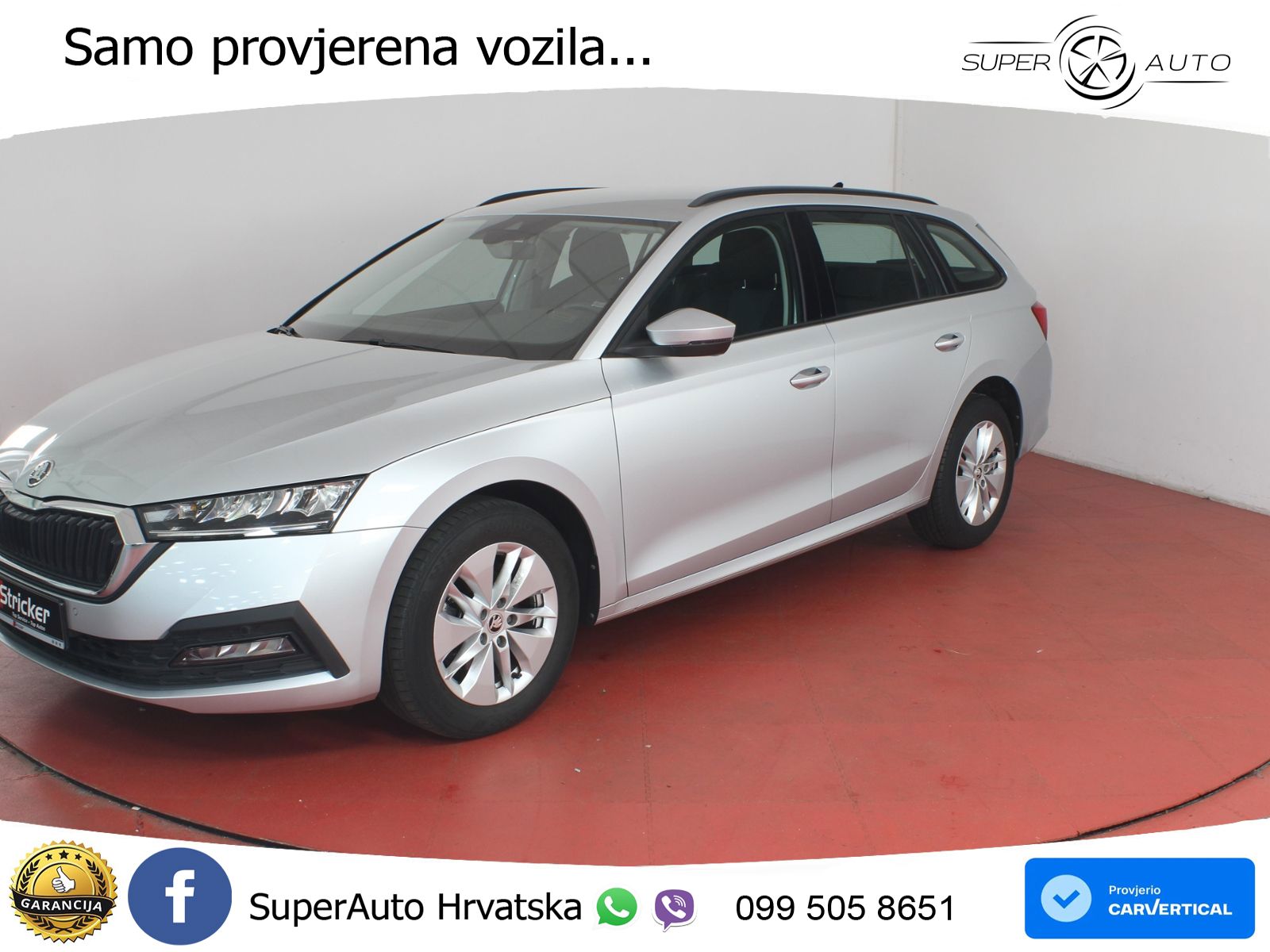 Škoda Octavia Combi 2.0 TDI (150 KS) LED+GR SJED+ACC