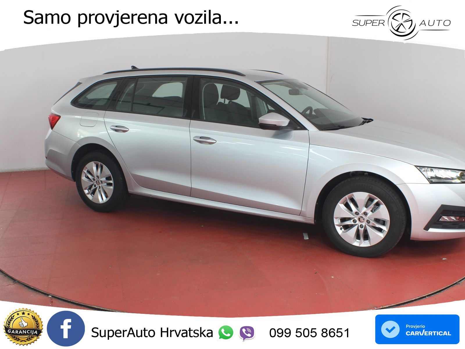 Škoda Octavia Combi 2.0 TDI (150 KS) LED+GR SJED+ACC