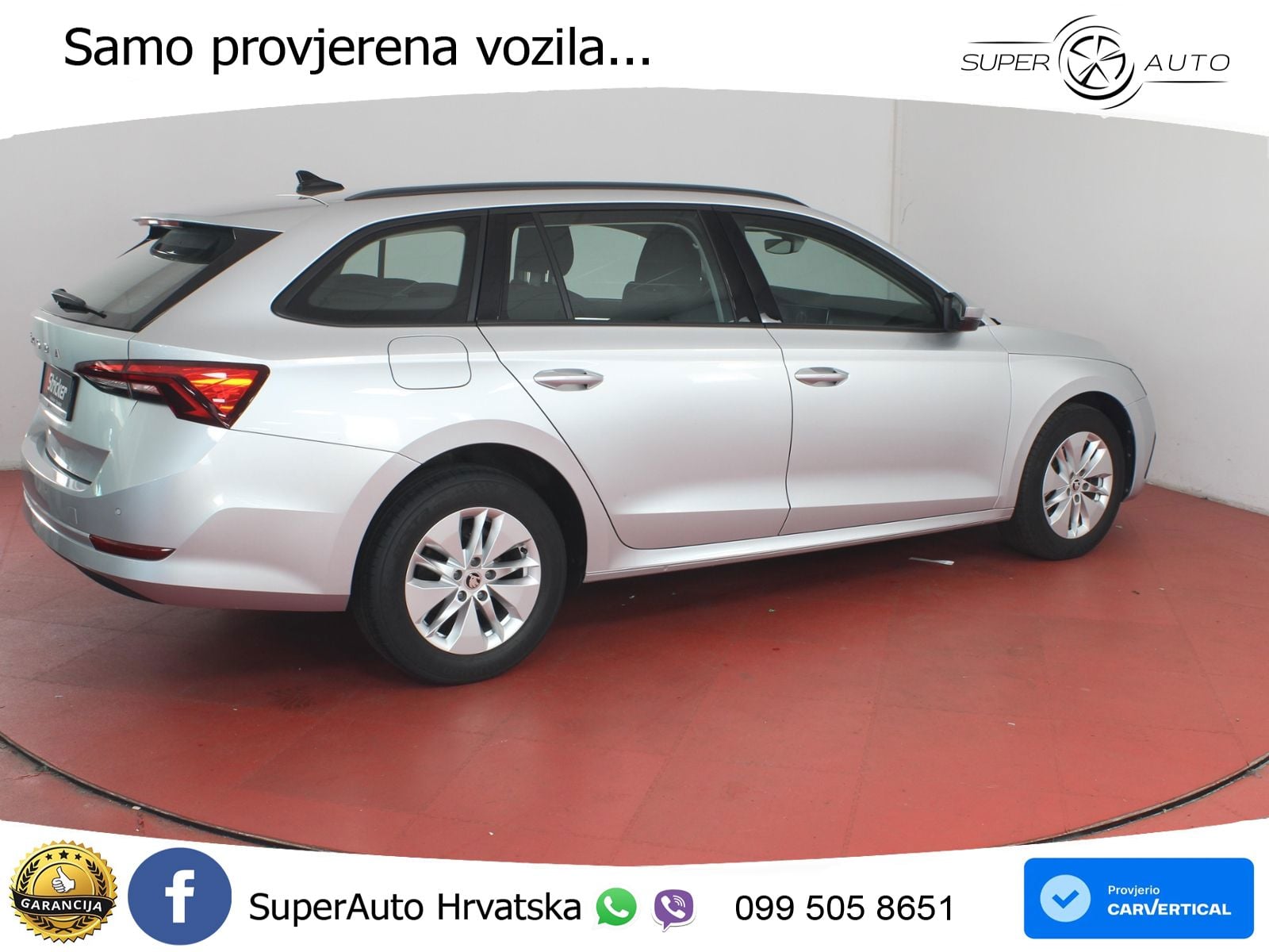 Škoda Octavia Combi 2.0 TDI (150 KS) LED+GR SJED+ACC